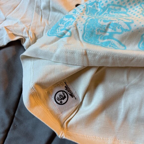 Hellstar Hell-Tek 1996 Cream White Long Sleeve Shirt - Picture 5 of 5